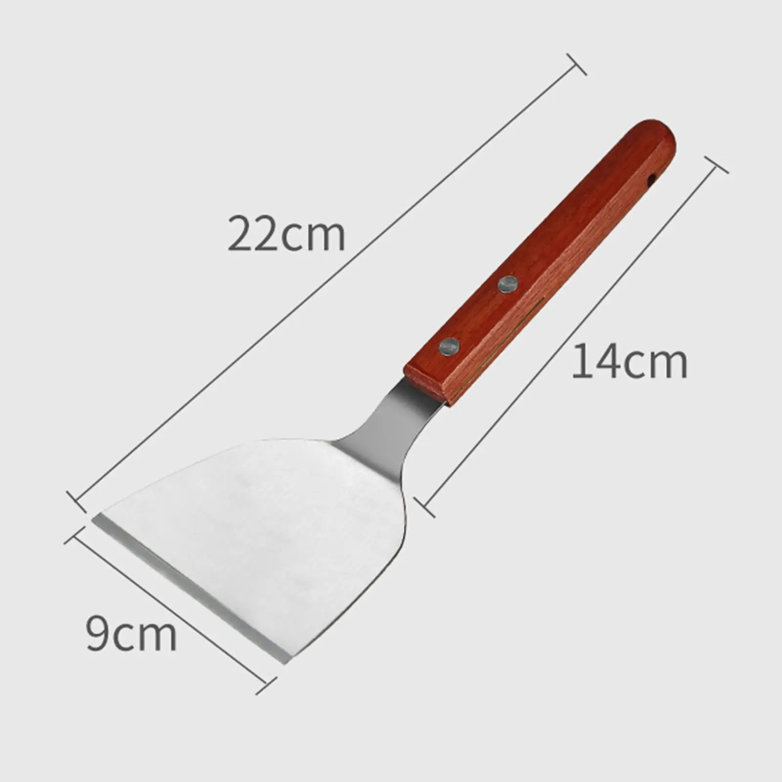 Crepe Spreader Pancake Cooking Spreader Supplies Spreading Tools Pancake Rake Scraper for Frying Cooking Restaurant Pancakes