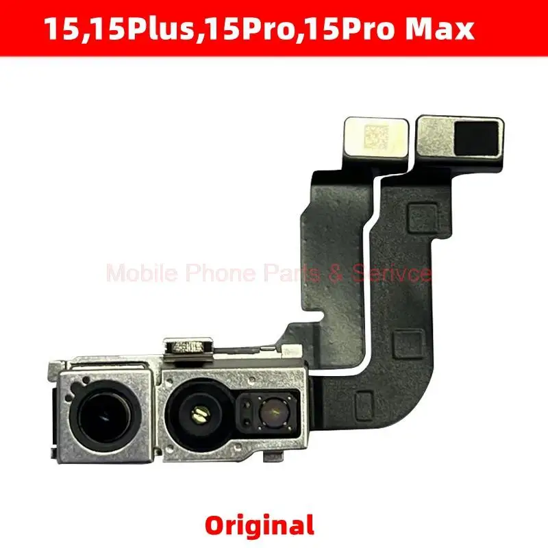 Originale Per Iphone 15 , 15 Plus ,15 Pro, 15 Pro Max Modulo Fotocamera Anteriore Selfie Camera Flex Cable Parti Di Riparazione Smartphone