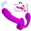 New Silicone Strapless Strap-On Ejaculating Dildo Strapon Double Realistic Penis Spraying Dick Adult Sex Toys for Women Lesbian 1