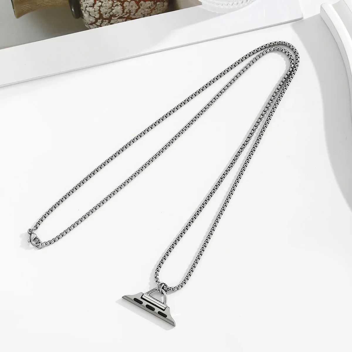 Elegant Metal Necklace Strap
