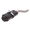 50.8MM For Triumph Daytona 675R 2006-2012 Motorcycle Exhaust Pipe Escape Muffler Without DB Killer Slip On 310mm Carbon Fiber