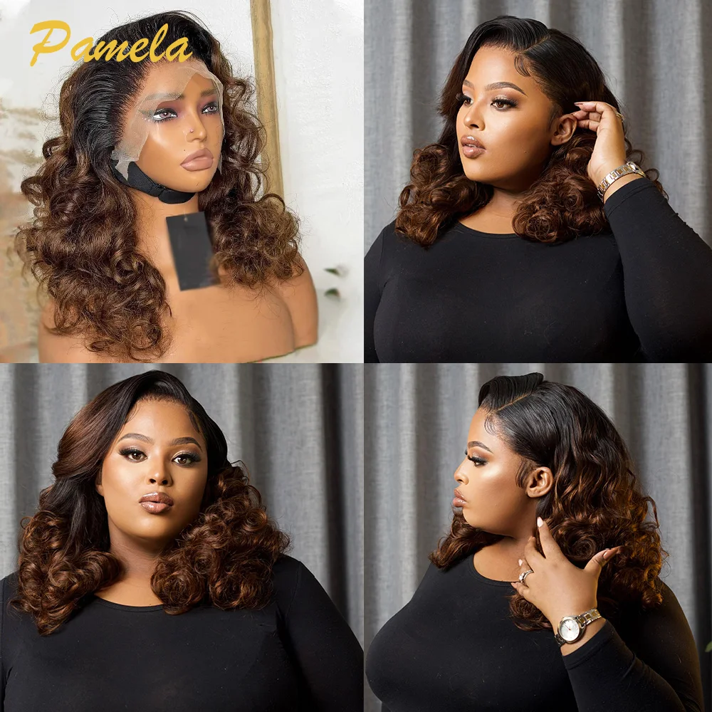 High Density Loose Deep Wave Wig 13x4 Lace Front 100 Human Hair Glueless Wigs Preplucked Woman Wigs Ready To Wear