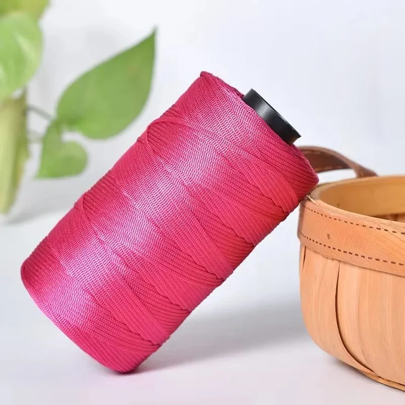 Ice Silk Thread for Summer Crochet – 250g Roll, 2.5mm Thick