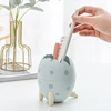 Cute Dinosaur Egg Detachable Pen Holder Organizer Pencil Pot Container Stationery Office Desktop Ornament Storage Box Kids Gift 4