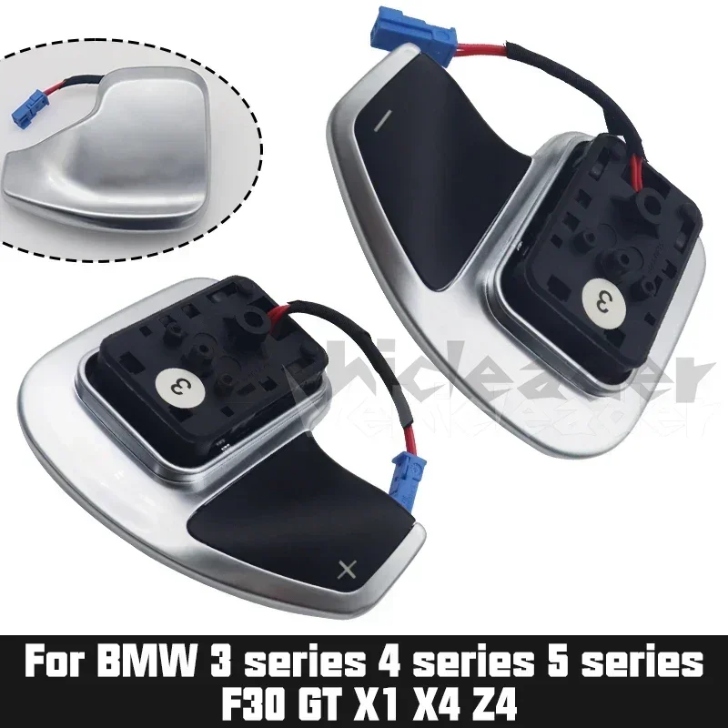 WRHOME Palettes De Changement De Vitesse For Volant De Voiture Pour BMW X1 X4 1 2