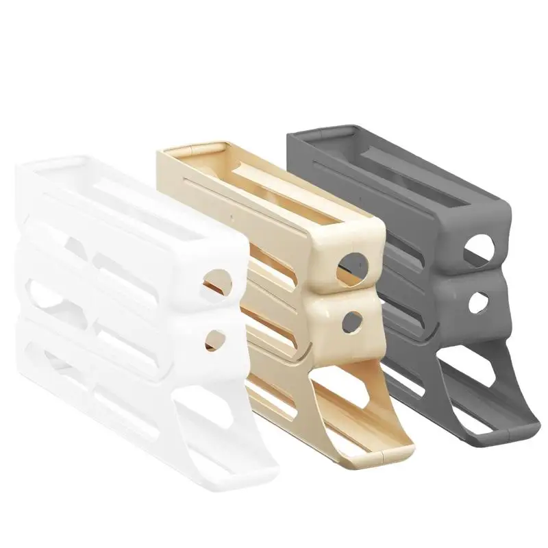 

Automatic Scrolling Egg Dispenser Refrigerator Egg Storage Box Space Saving Egg Dispenser Holder For Efficient Storage Kichen