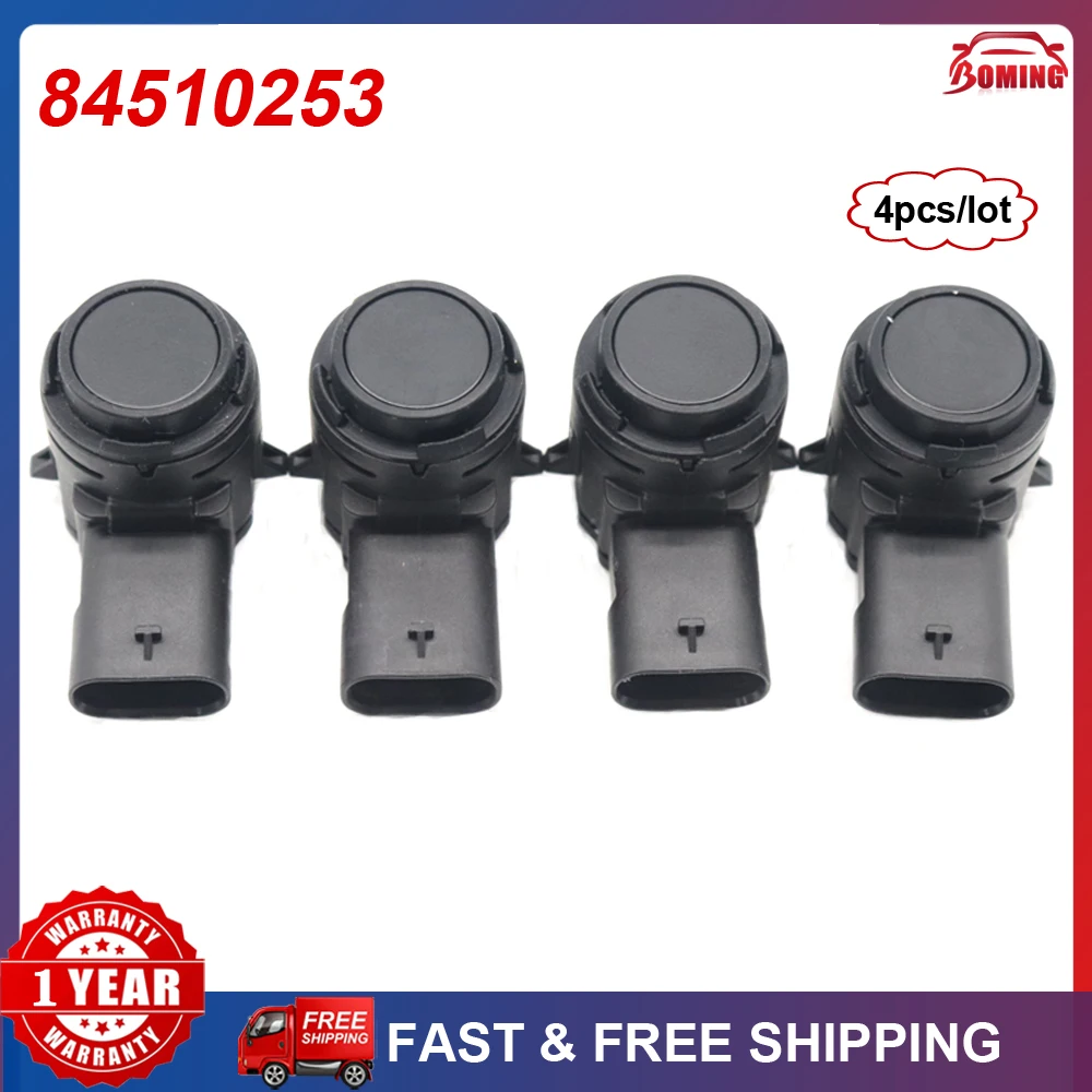 

4pcs 84510253 PDC Parking Bumper Reversing Radar Sensor For GMC Chevrolet Blazer Silverado 2015-2022 84360381 84360386 84360388