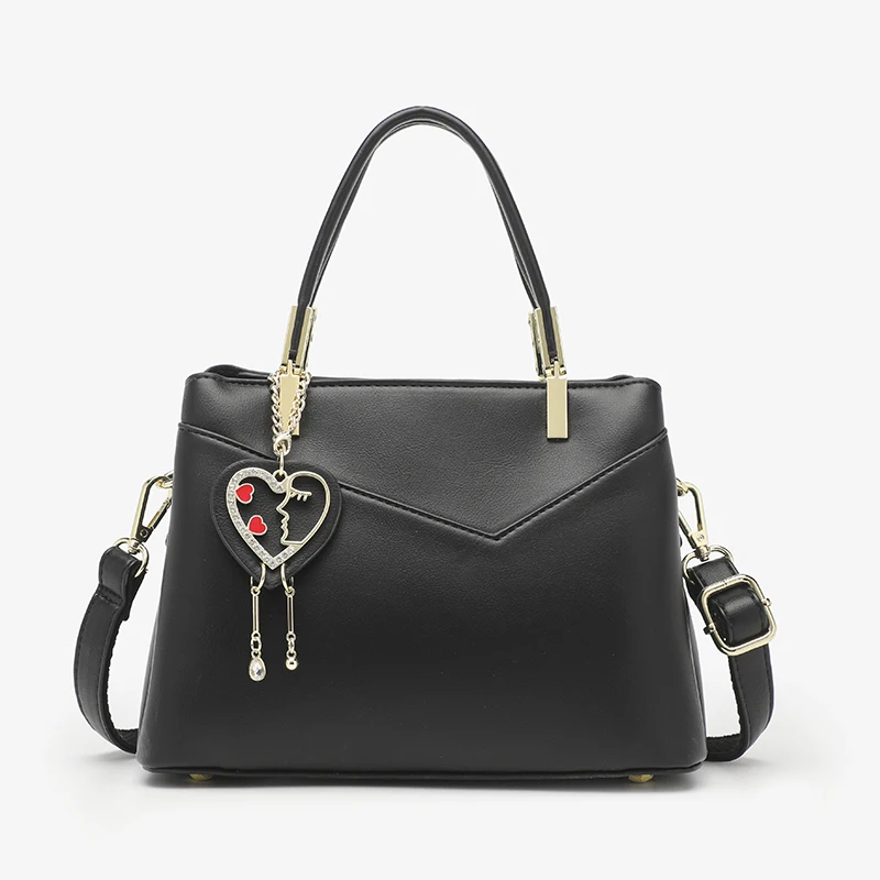 

Casual Women's New Handbags Soft Leather Luxury Designer Three Layer Large Capacity Shoulder Bags Spacious Women's Shopping Bags