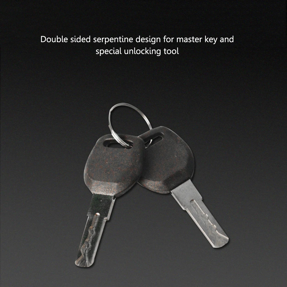 Motorcycle Scooter Wheel Disc Brake Alarm Lock Waterproof Aluminum Alloy Security Anti-theft Lock 110dB Alarm Sound Bike