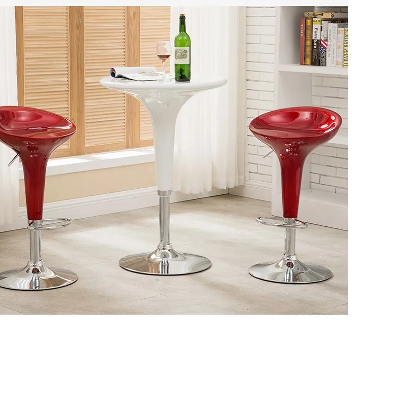 Bar Stool Bar Chair High Stool Front Chair Lift High Swivel Modern Simple Sillas Para Cafeteria News