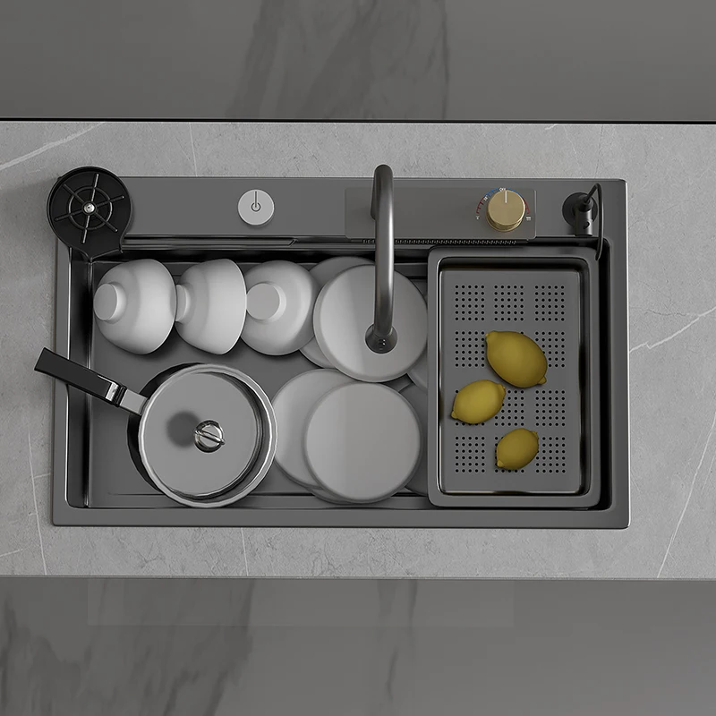 

Moqi MOQI kitchen sink nano 304 stainless steel