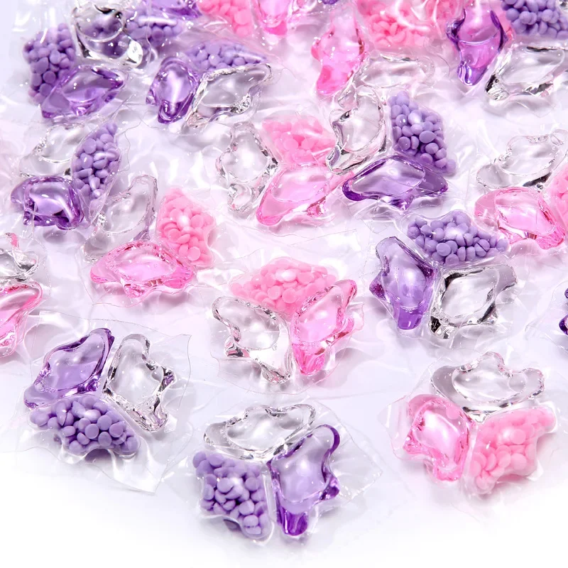 3 in 1 Concentrated Laundry Beads Liquid Laundry Detergent Can Increase Kneading and Keep Fragrance for A Long Time