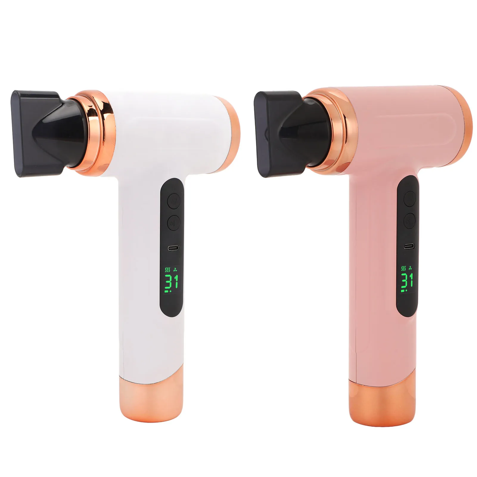 Description Picture 4 of itemCordless Hair Dryer 15000mAh Portable USB Rechargeable Hair Dryer with USB Charging Cold Hot Wind 200W for Students Dormitory
