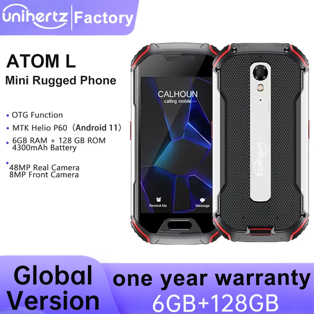 スマートフォン本体 ANDROID - Unihertz Atom L Unihertz Atom L - 4.0 Inch Rugged Smartphone