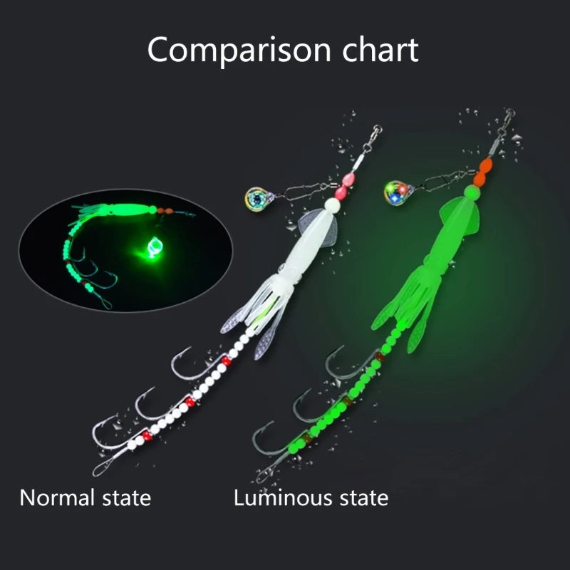 

Светящиеся приманки для рыбной ловли, 22 г, 240 мм, воблеры для карпа, искусственные силиконовые пластиковые приманки, Снасть