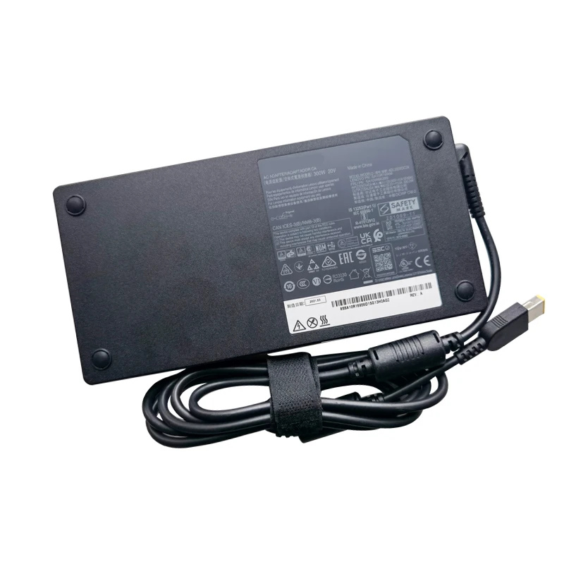 Usb Carregador Adaptador para Laptop Lenovo Thinkpad R9000p R9000k Y9000k Y9000x R7000p 9000p Adl300sdc3a Sa10r16956 20v 15a 300w - Imagem 2