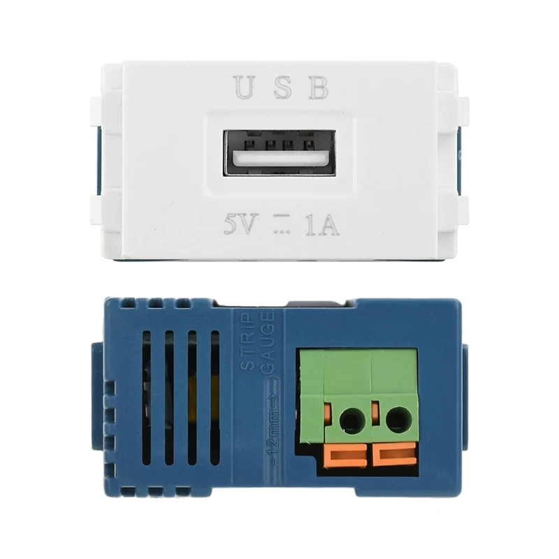 ADATTATORE DI RETE BIANCO SPINA 10A-PRESA 10A N°2 USB E INTERRUTTORE LED - Foto 11