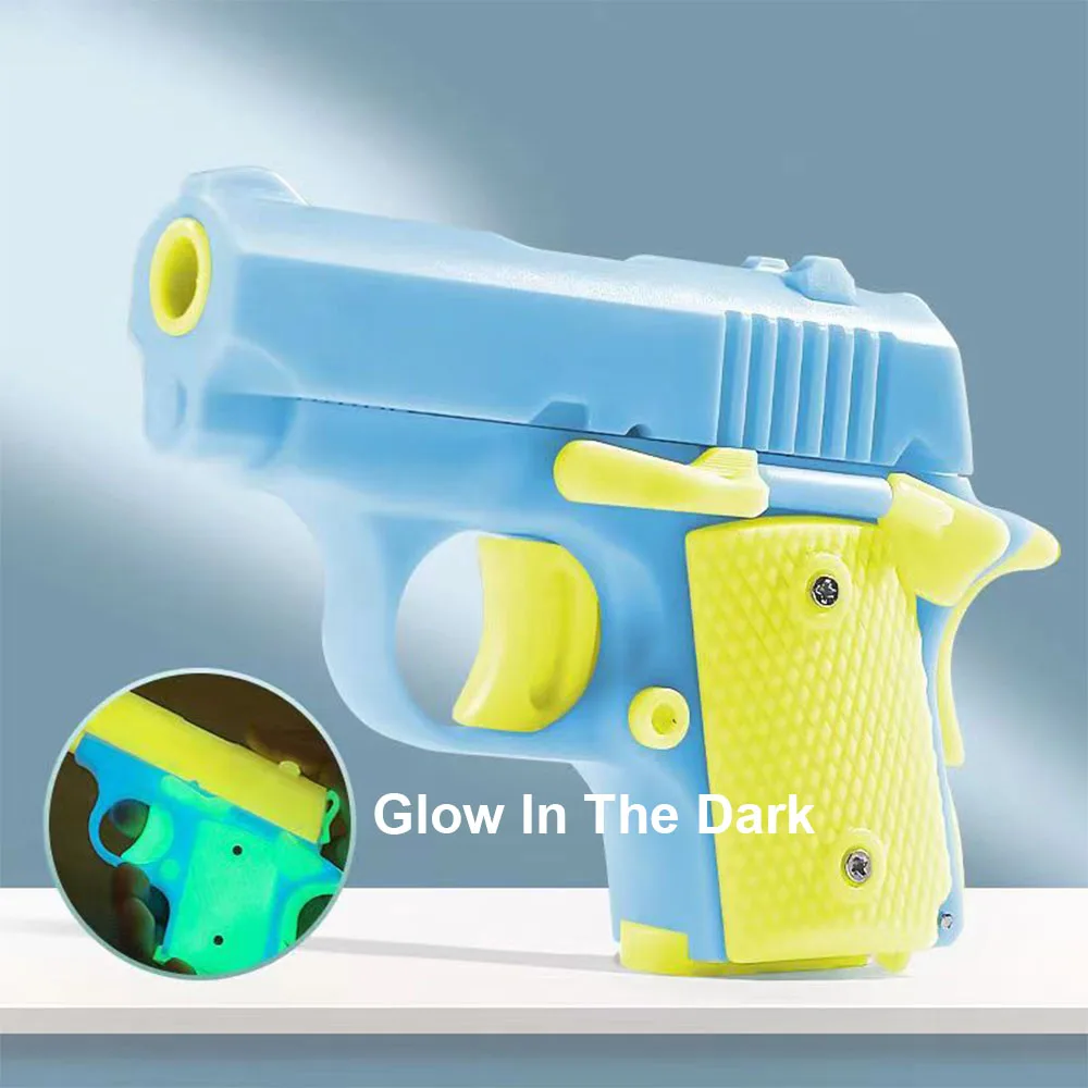 

Safe Mini 1911 Toy Gun 3D Printing Fidget Toy For Kids Girls Stress Relief Toy Birthday Gift Dropshiping