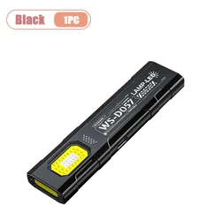 Magnetic Rechargeable LED Work Light - Super Bright Portable Flashlight for Outdoor, Camping, and Emergency Use (Black - 1PC)