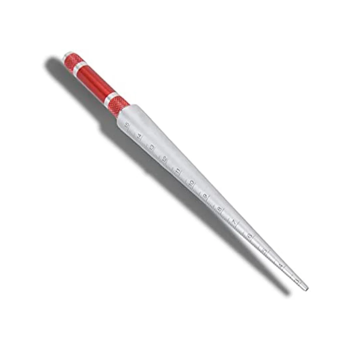 

Conical Gauge Taper Welding Feeler Gauge Gage Welding Taper Gage Feeler Depth Ruler Space Hole Measurement Tool 3-15mm