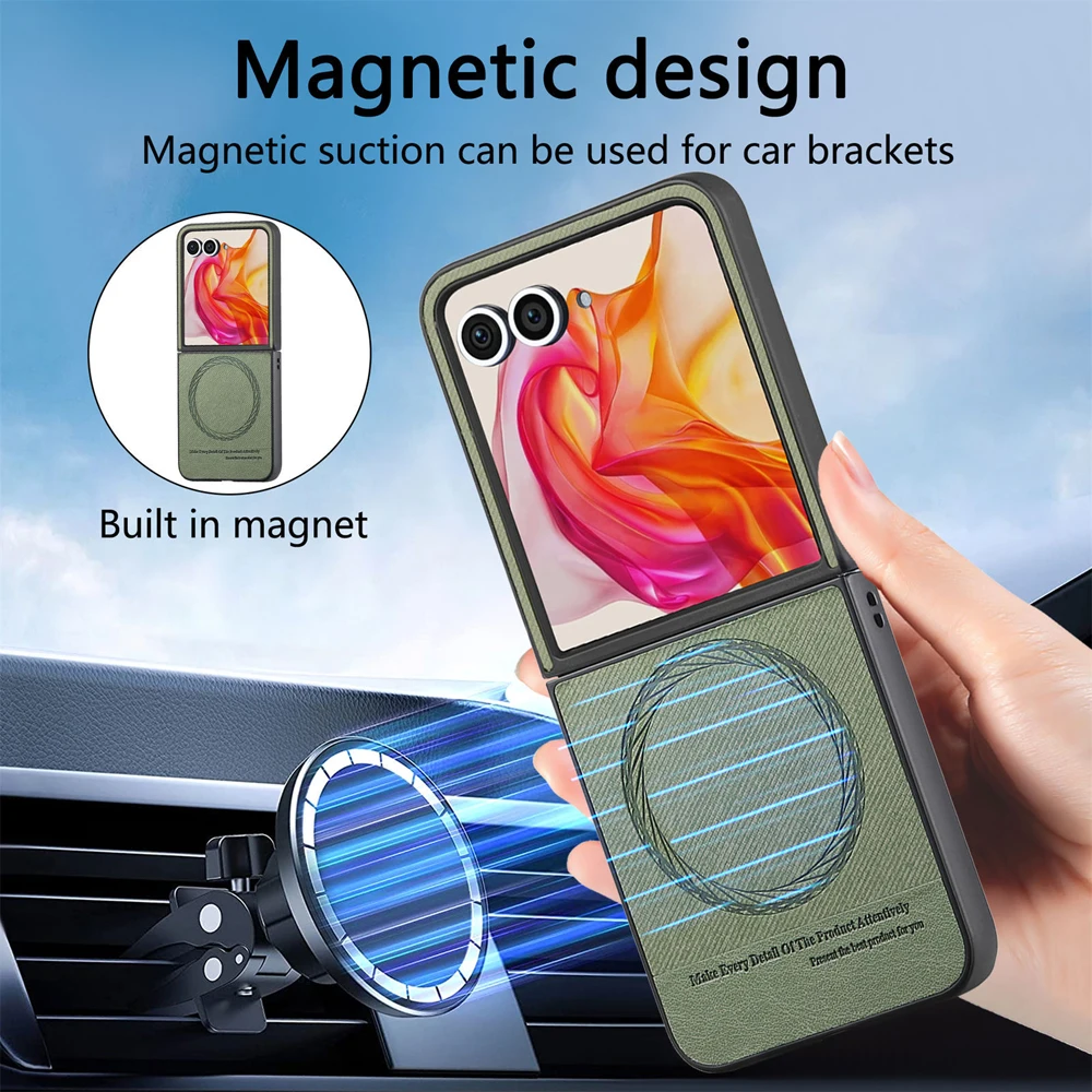Twill Weave Magsafe Case with Wireless Charging Protection