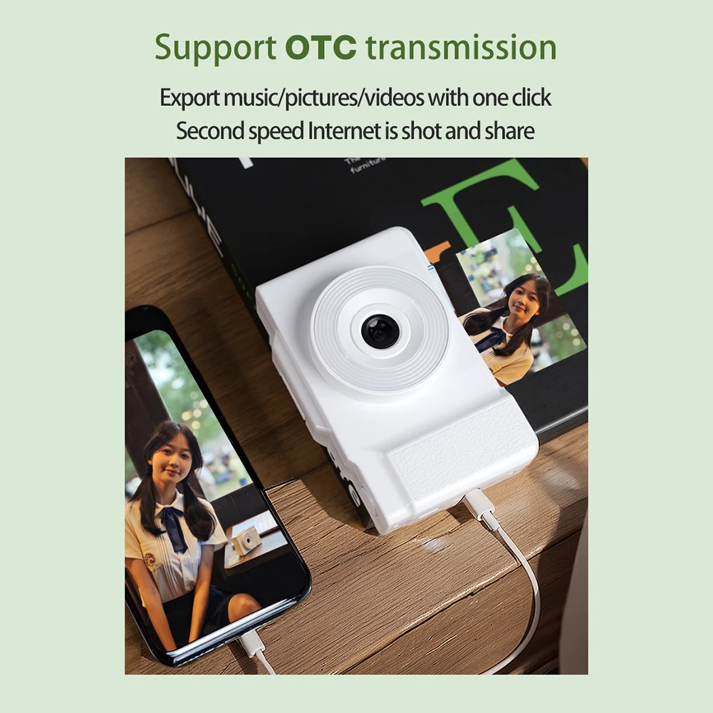 Digital Camera 48MP Portable CCD Camera 2.8 Inch 180 Flip Screen Vlogging Camera Vintage Camera for Teens Adult Beginner