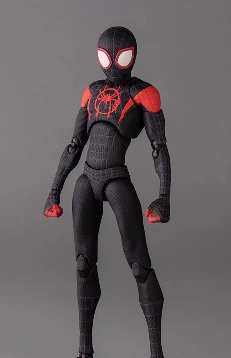 Spider-Man Miles Morales Anime Statue Toy 4