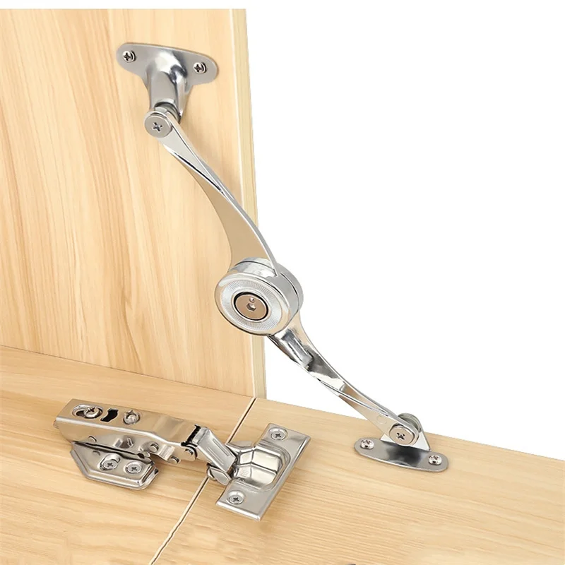 Description Picture 3 of itemHydraulic Randomly Stop Hinges Kitchen Cabinet Door Adjustable Polish Hinge Furniture Lift Up Flap Stay Support Hardware