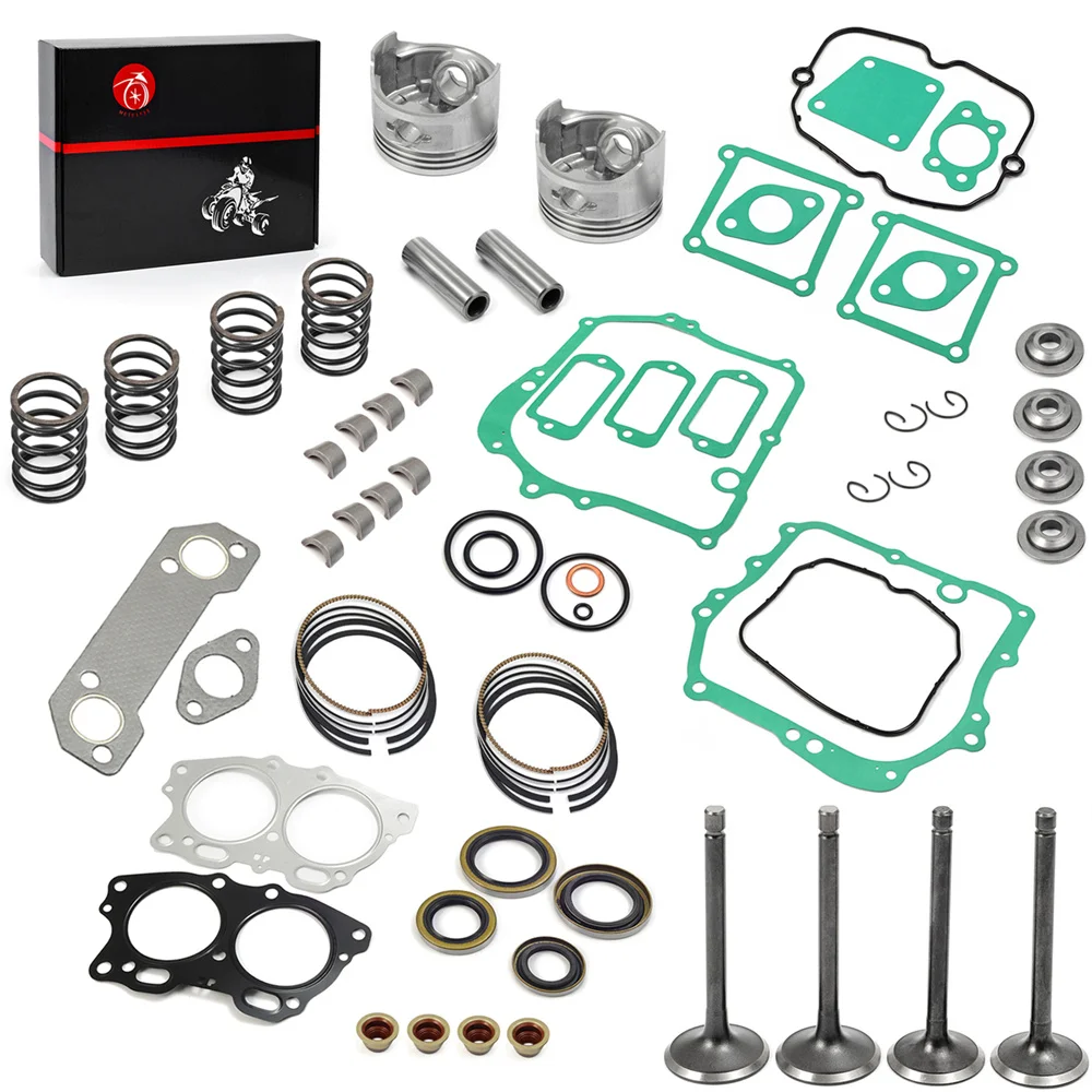 Top End Kolbenring STD Dichtung Dichtung Auslass Einlassventil für EZGO 4-Takt Gas Golf Cart 350cc EH35C MCI Fuji Robin Motor 96-02 – Detail 1