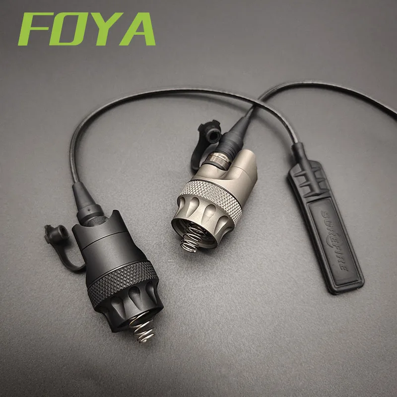 전술 M300 M600 PLH-V2 손전등 원격 듀얼 스위치, 무기 조명용 SF 플러그 스위치 액세서리