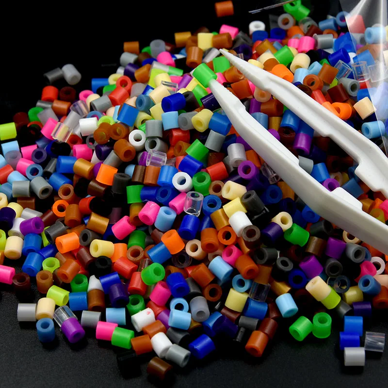 Hama Beads for Kids Iron Perler Iron Fuse Beads Diy Puzzles High Quality Gift Children Toy Puzzles Template Model Building Kits