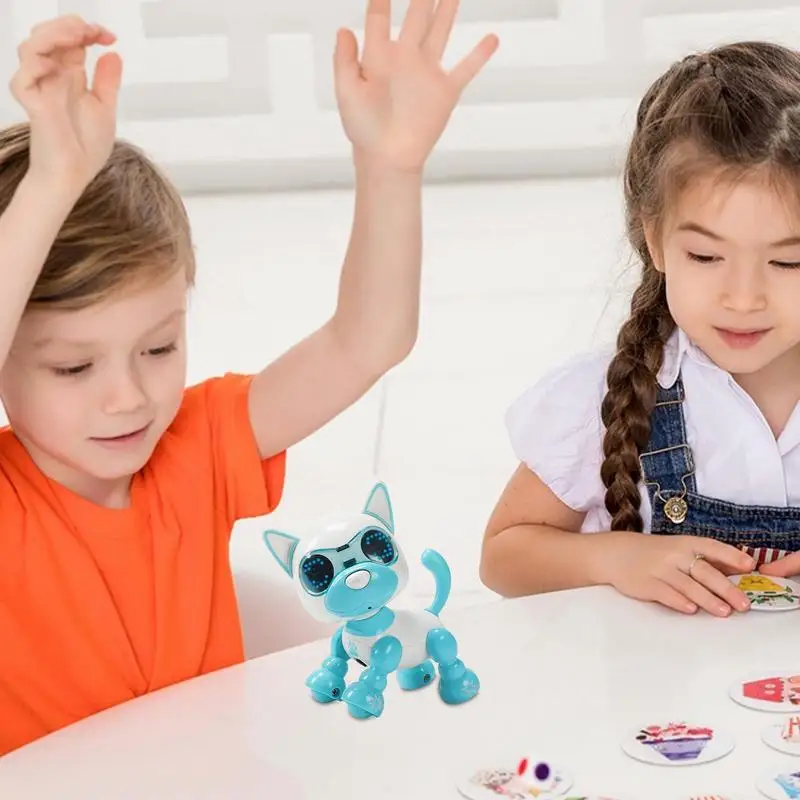 Electronic Animal Pets Robot Dog Voice Toys Music Song Toy For Kids RC Toys Birthday Electronic Pets Gifts For Boys Girls 4