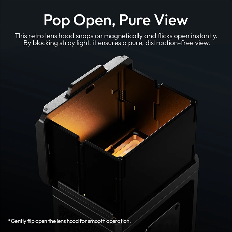 Ulanzi VF01 Waist-Level Viewfinder Universal for Street Frame Landscapes for Sony A6000 for Nikon Z30 for Canon R100 Camera