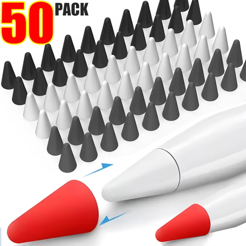 Stylus Pen Pencil Tip Soft Silicone Protective Cover Case stylus pen ipad stylus apple pencil nib touch screen stylus apple pencil case pencil nib stylus pen tip pencil tips apple pencil cover stylus pen cover