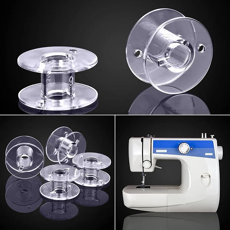 Fil à Coudre, Accessoires De Machine à Coudre En Plastique Transparent