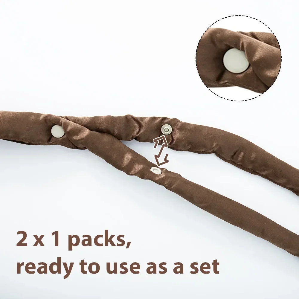Heatless Hair Curlers No Heat Hair Rollers Soft Curling Rod Headband Sleeping Overnight Lazy Curls Flexi Rods Styling Tools
