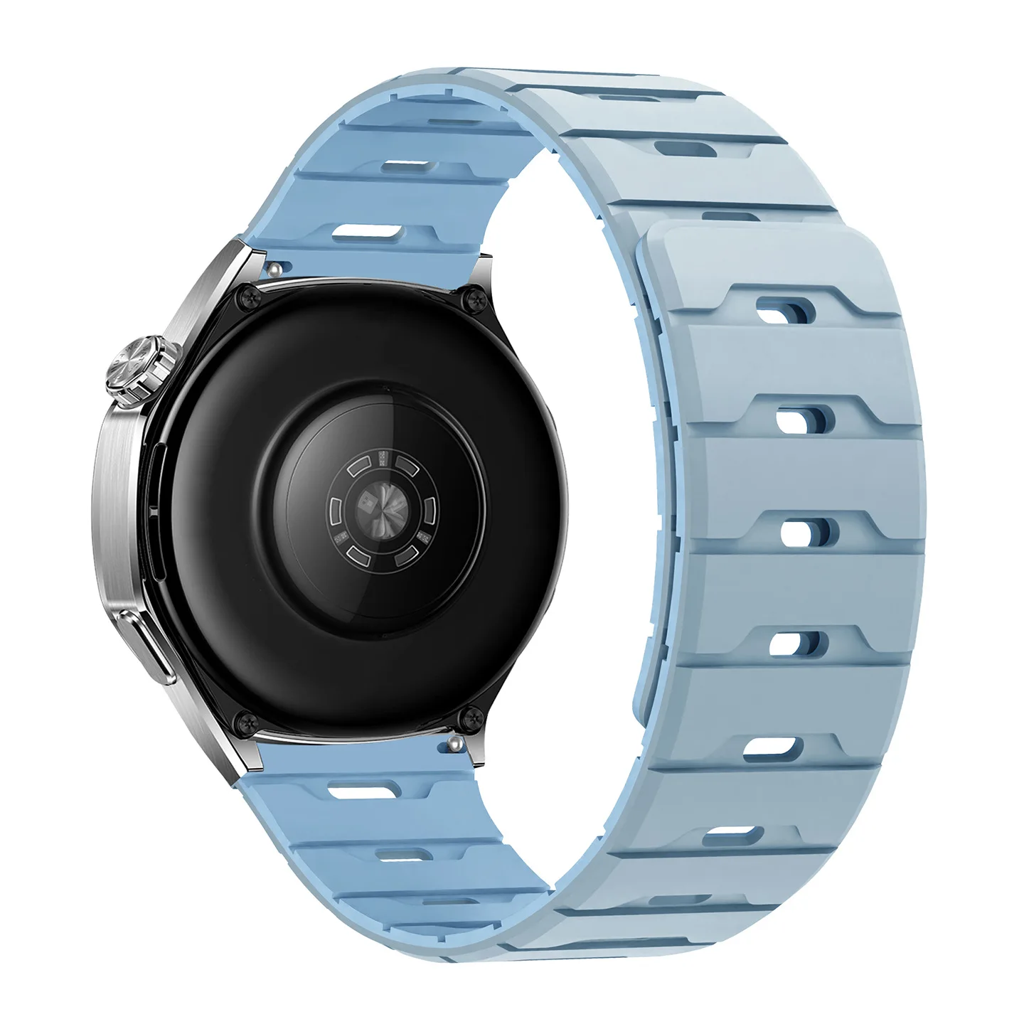 Magnetic Silicone Smartwatch Bracelet - 20mm/22mm Straps