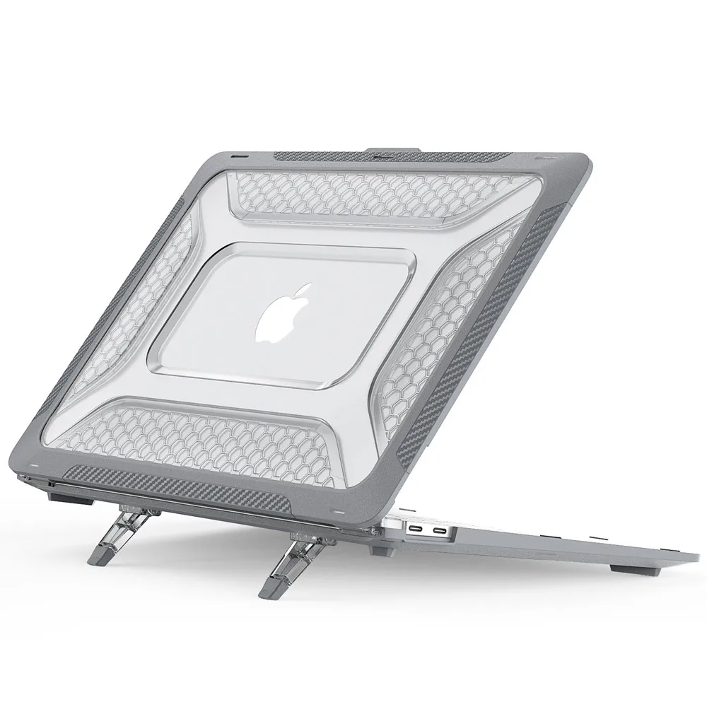 Resistente à Prova de Choque para Laptop com Suporte Macbook Pro 13 A2289 A1989 Pro 16 2485 Air 15.3 A2941 Air 13 A2337 A2179 Case - Imagem 4