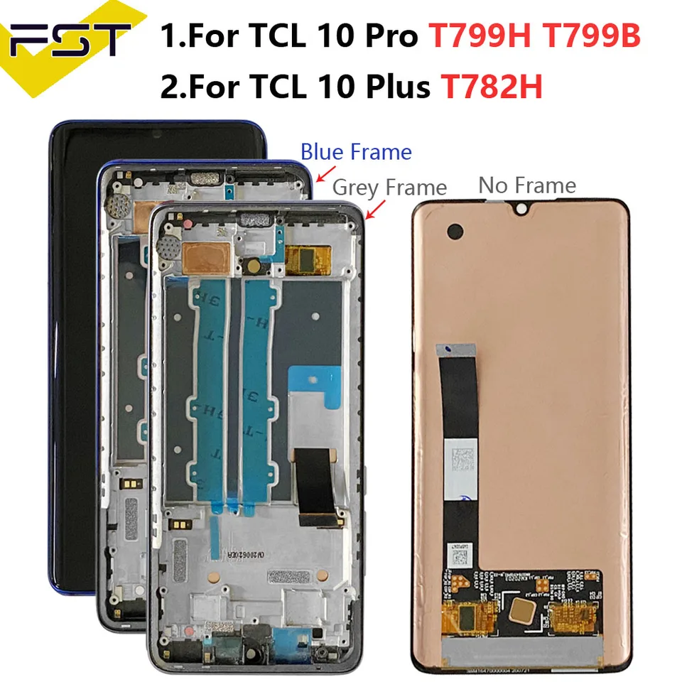TCL 10 Pro SIMフリー T799B 画面サイズ:6.47インチ ストレージ