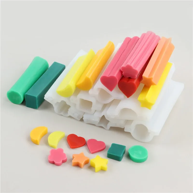 Description Picture 3 of itemSilicone Soap Mold Butterfly Dolphin Round Heart Pipe Tube Soap Mould DIY Handcraft Soap Making Art