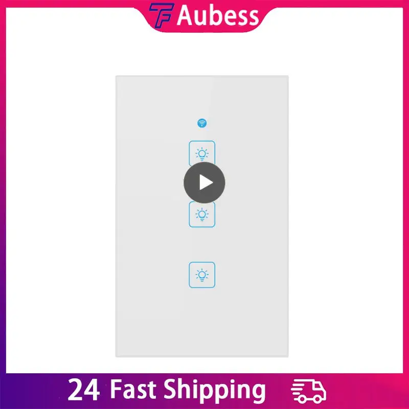 Us Wifi Smart Switch 90-250V 120 Modello App Con Funzione Rf Controllo Vocale/Remoto Funziona Con Amazon Alexa Home