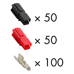 High - Amp Marine Power Connectors - Set of 5/10/20/50/100 Pairs (45A 50 Pairs)