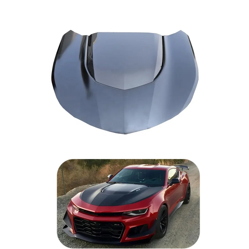 

ZL1 стильная капот из углеродного волокна и алюминиевого сплава для Chevrolet Camaro 2016-2019