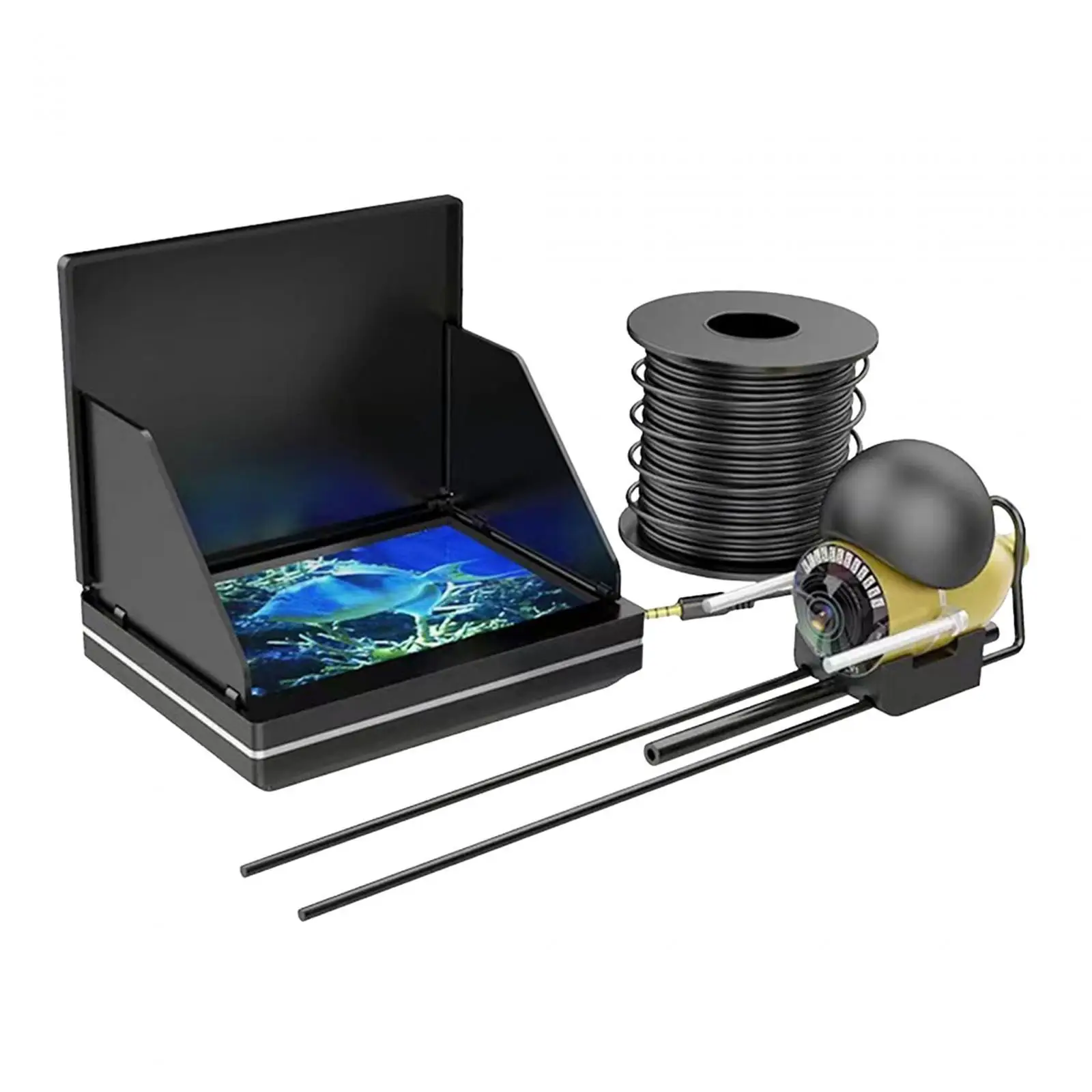 Fish Finders Portable Equipment Underwater Fishing Camera for Boat Lake Ice