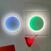 Full Moon Wall Lamp Modern Living Room Circular Square MOODMOON Designer Corridor Bedroom RGB Color Dimming Atmosphere Light 1