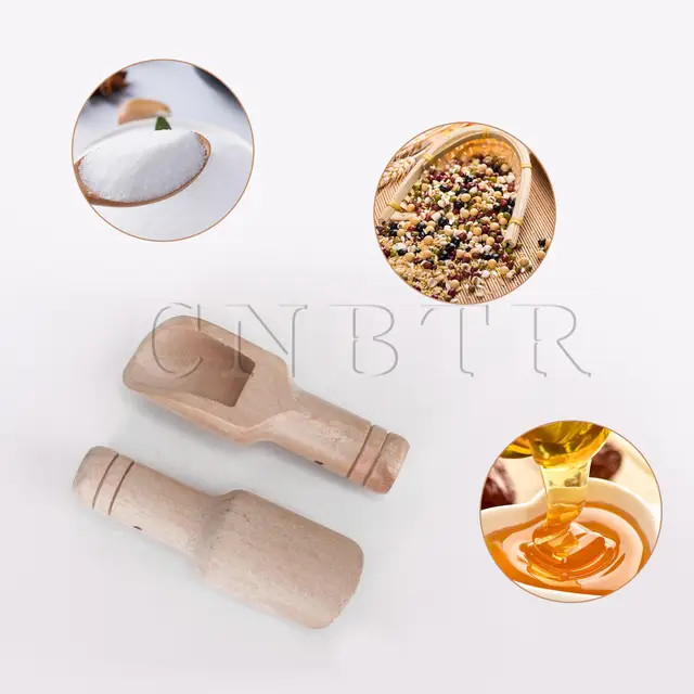 Cnbtr 30Pcs 25X75 Mm/31X90Mmini Kanál Fürdőszó Mosás Por Természetes Fa - Image 4