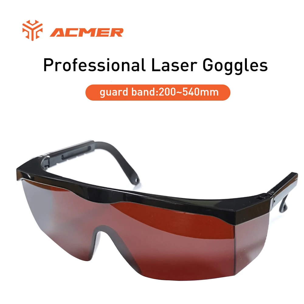 ACMERLaserSafetyGlassesOD4190nm550nmWavelengthLaserProtective
