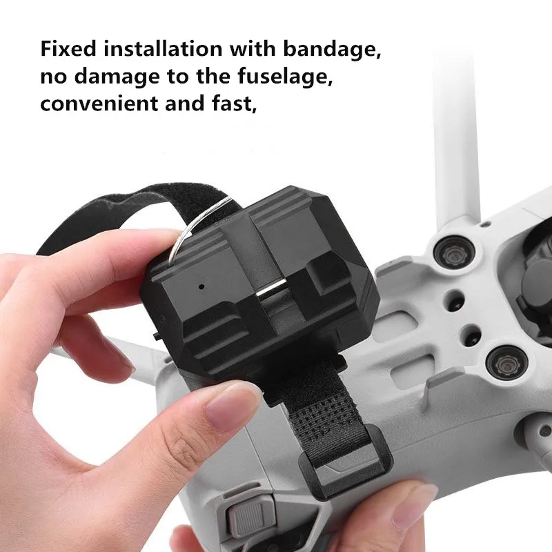 Airdrop System Thrower, Payload Delivery System, Drone Delivery Thrower Con Tren De Aterrizaje Para Drones, Gris Oscuro Para 3, 3 Pro Y Air 2S, Para Profesionales Y Entusiastas