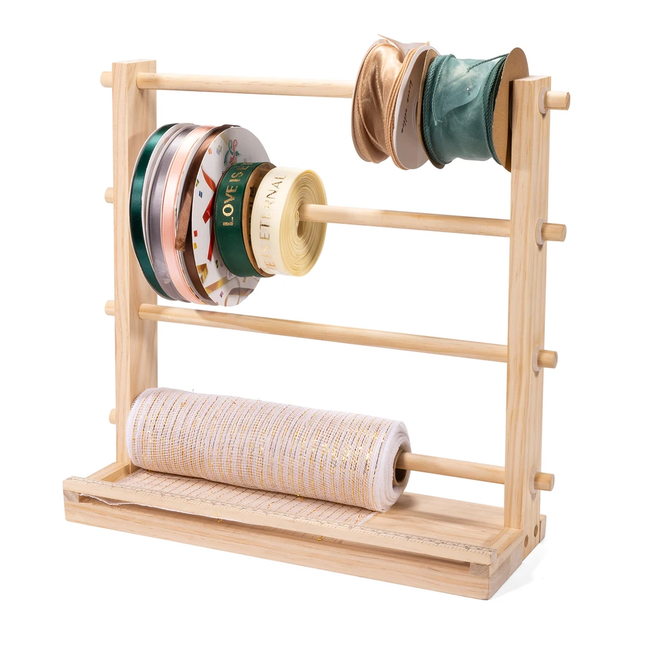 Ribbon Organizer Rack for Craft Projects