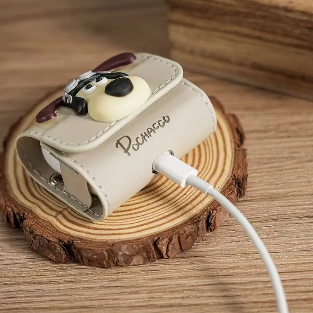 New Cute Dog Earphone Case Suitable for Apple Airpods 1/2 3 4 Pro/Pro2 Leather Wireless Bluetooth Earphone Soft Protective Case